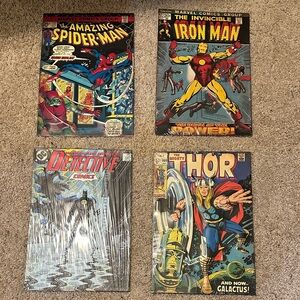 Open Road Brands Comic Book metal Wall Art Set of 4.